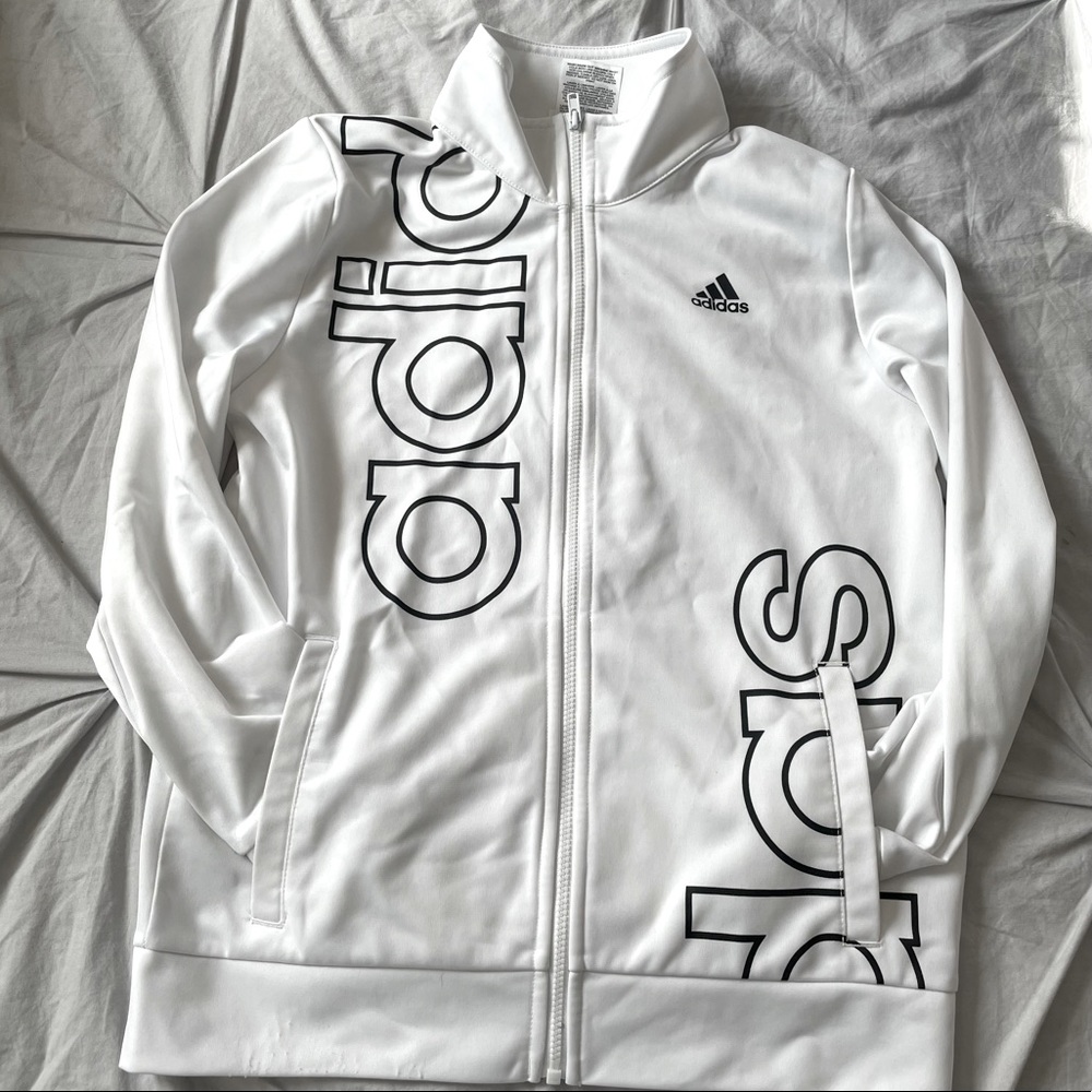 Adidas zipper jacket (a)